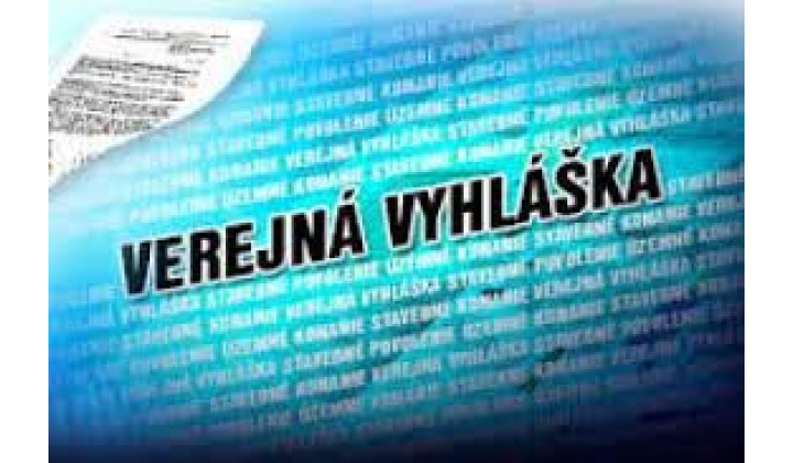 Verejná vyhláška - Oznámenie vo veci pokračovaniav konaní o zmene poľovníckého revíru 