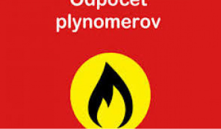 Fotka pre článok Odpočet plynu -  oznam  !!!!