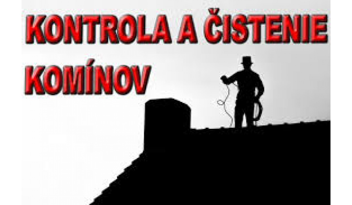 Fotka pre článok OZNAM - Kontrola komínov  