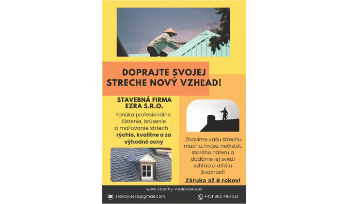 Fotka pre článok STAVEBNÁ FIRMA EZRA s.r.o. - OZNAM !!