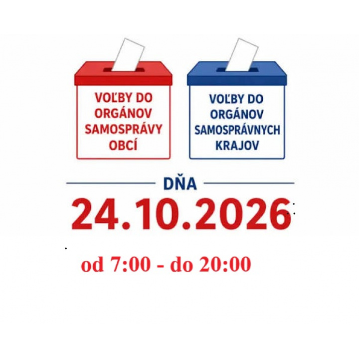 Menšia fotka pre článok Voľby do orgánov samosprávy obcí a do orgánov samosprávnych krajov  -   oznam!